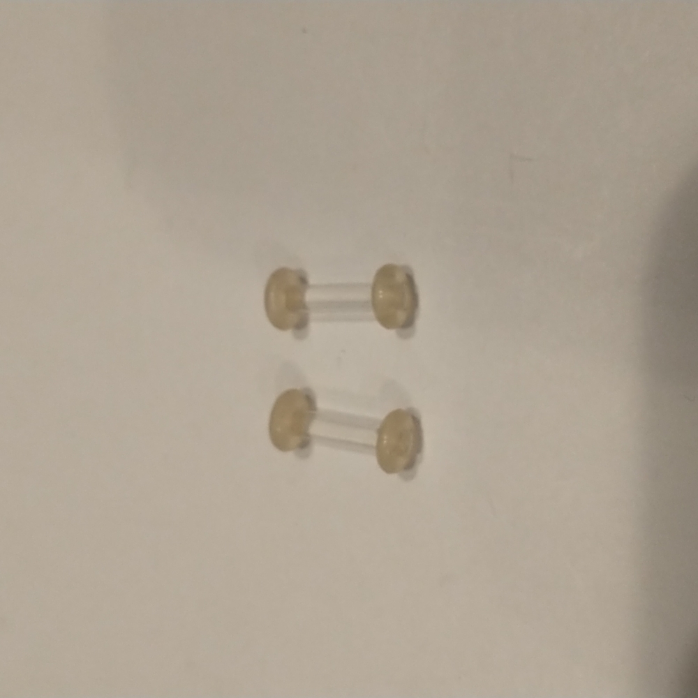 14 gauge acrylic retaining bars